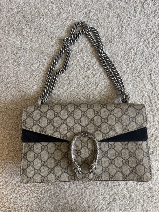 Gucci Handbags - Authentic Gucci Black Dionysus Medium Shoulder Bag